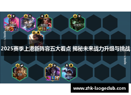 2025赛季上港新阵容五大看点 揭秘未来战力升级与挑战